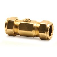 BALLOFIX 3381YA 15mm COPPER TO COPPER BRASS