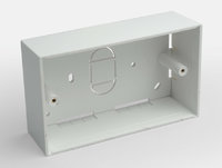 Double Surface Box 47mm Deep 2 Gang