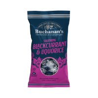Buchanan's bag of Soothing Blackcurrant & Liquorice 12x140g