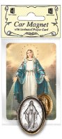 Car Plaque/Prayer Leaflet/Miraculous   (72427)