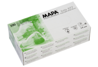 Mapa Solo 977 Smooth with Pebbled Fingertips Nitrile Gloves (100 per pack) Type B (JKT)