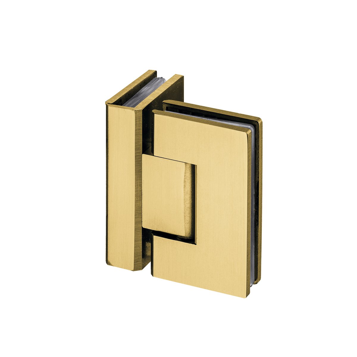Glass To Glass Hinge IN.05.311 Titanium Gold Un.