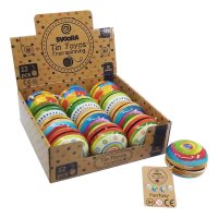 Tin Yo-Yo with Free Spin 'Fantasy'- CDU of 12