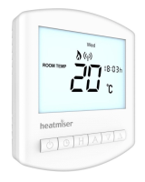 Heatmiser Slimline V4 Programmable Thermostat