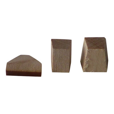 Violin bow wedge set set of 3 wedges