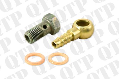 Fuel Injection Pump Banjo Bolt With Check Valve For Belarus & Long Tractors 7180-358