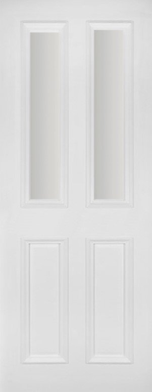 Primed Avoca 4 Panel Unglazed Bolection