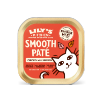 Lilys Kitchen Cat Tray Smooth Pate Salmon & Chicken 19x85gm