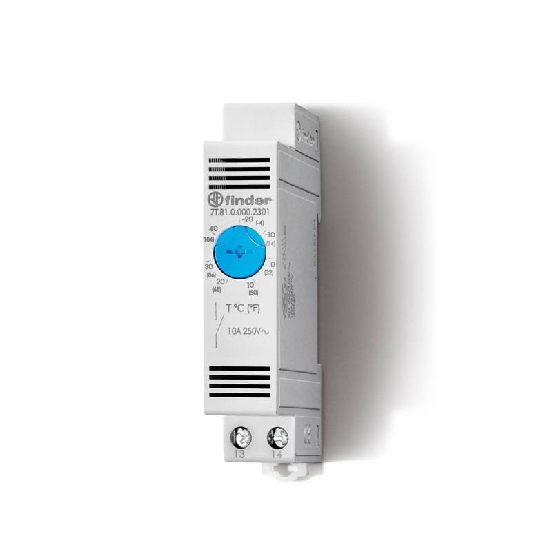 Finder 7T.81.0.000.2301 7T Series Panel Thermo-Hygrostat and Thermostats 7T8100002301