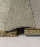 Trojan New York Grey Step Coverstrip 40mm 0.9 Metre A14 Self Adhesive