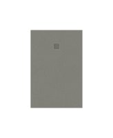 SLATE TAUPE 1200X800MM RECTANGULAR SHOWER TRAY & WASTE