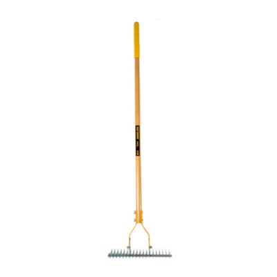 Thatching Rake Long Wood Handle 1