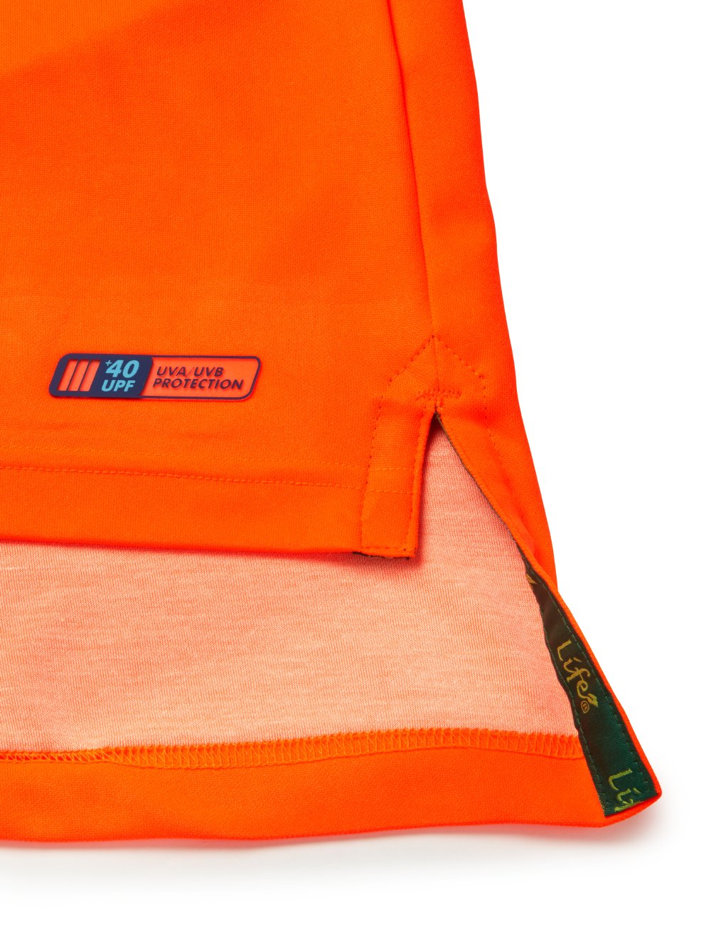 PULSAR&reg; LIFE Men's Hi-Vis Long Sleeve Orange Polo Shirt