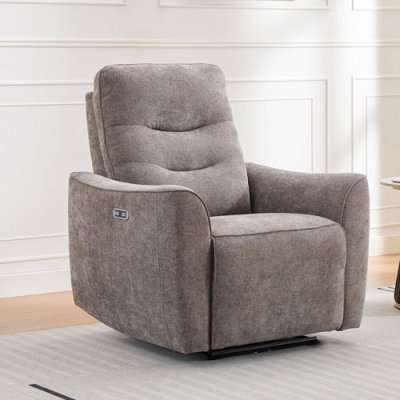 Cupar Power Armchair - Stone