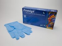 [174] Redback Nitrile PF Blue Disp Glove 4.5g (100) 
