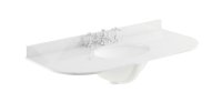 1000mm Single Bowl with Radius 3 Tap Hole