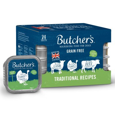 Butcher's Grain Free Traditional Recipes Foils 24 x 150g