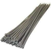 CABLE TIES SILVER 