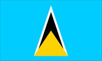 Saint Lucia Flag 1.5 Yard