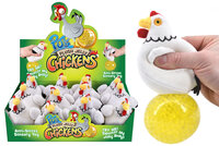 Plush Jelly Squeezers - Chicken - CDU of12