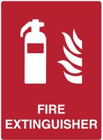 Fire Emergency Sign - Available in Sign Material - PVC, ACM, ADHESIVE