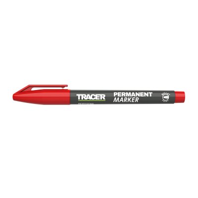 Tracer Permanent Construction Marker (Red)