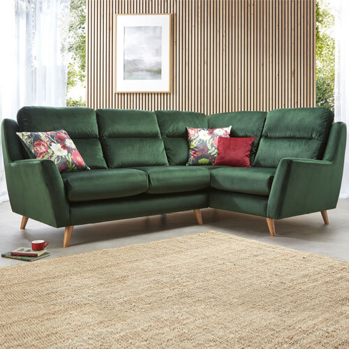 Buy Spirit Corner Sofa Green online Tadhg O'Connor Ltd.