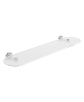 STESSA GLASS SHELF ROUND PLATE