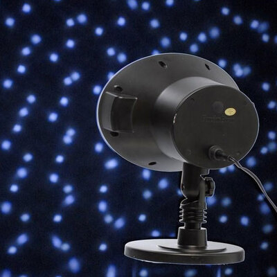 Festive LED Snowfall Projector