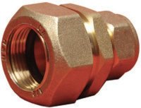 LEAD COUPLING 3/4" 9lb LEAD x 22mm COPPER