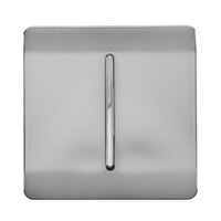 TRENDI 1 GANG 2 WAY SWITCH STAINLESS STEEL