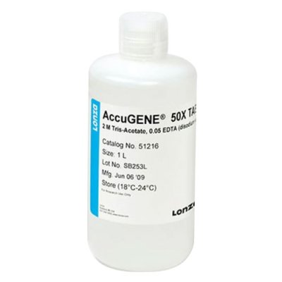 AccuGENE&reg; 50X TAE Buffer (500ml)