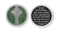 Pocket Token/Enamelled/Celtic Cross   (13426)