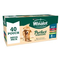 Winalot Dog Pouch Perfect Portions in Jelly 40x100g