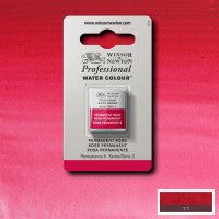 Winsor & Newton - Half Pan Perm Rose - Prof Water Colour - Series 3