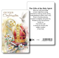 Prayer Card/Confirmation Symbolic   (F71986)