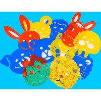 Stencils - Animal Masks (10)