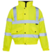 Hi Vis Bomber Jacket EN471 Yellow