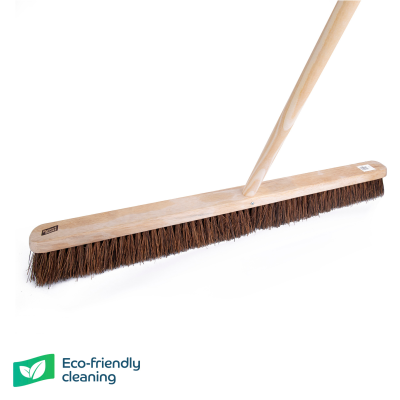 36" BASSINE STIFF WOODEN BROOM