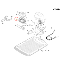 STIGA A1500/ A3000/ A5000-Transmitter Board Gasket