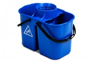 GEMINI TWIN BUCKET WITH SIEVE BLUE