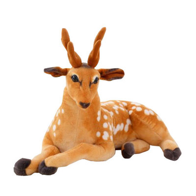 Plush Lying Deer - 50cm