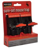 Pest Stop Sure Set Plastic Mouse Trap Pack of 2
