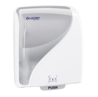 (CARDBOARD CORE) Lucart Identity Autocut Hand Towel Dispenser White