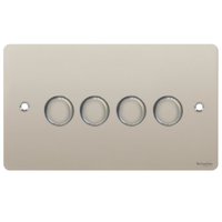 Dimmer switch Ultimate 4 Gang 2 Way Dimmer Pearl Nickel