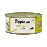 Applaws Cat Can - Tuna & Seaweed in Jelly 70g x 24