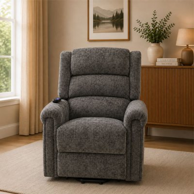 Kingston Lift and Rise Chair - Grey
