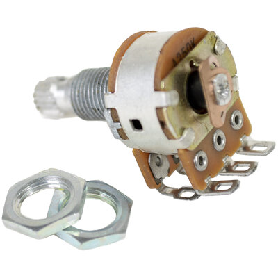 Potentiometer 250k log, pan pot