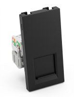 Lincoln CAT6 Connector Module - Black Insert