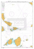 ADMIRALTY Chart - 1041 Nisos Naxos to Vrachoi Kalogeroi